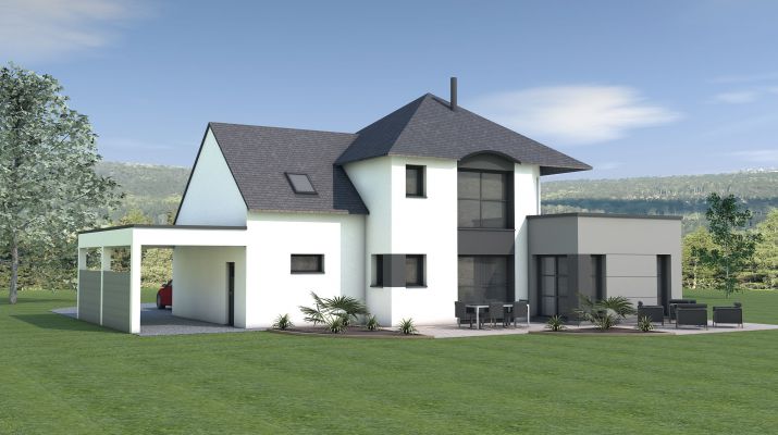 Maison à étage 112m²