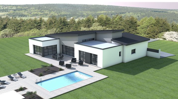 Maison de plain-pied 175m²