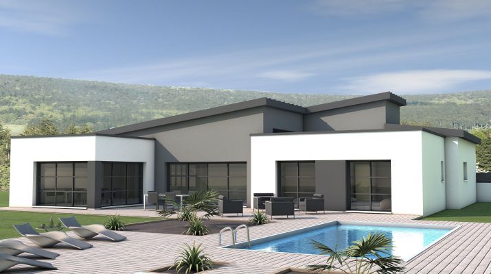 Maison de plain-pied 175m²