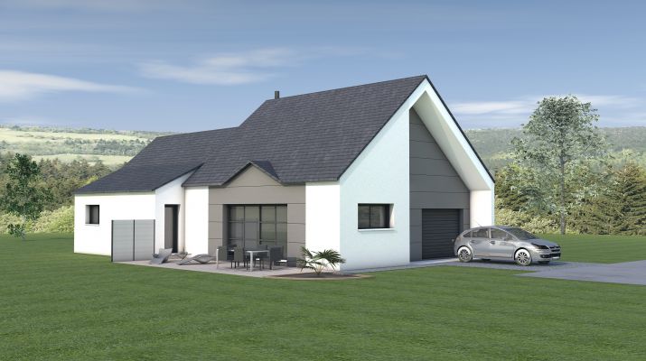 Maison de plain-pied 90m²