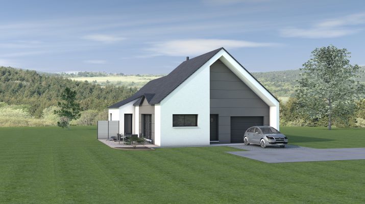 Maison de plain-pied 90m²