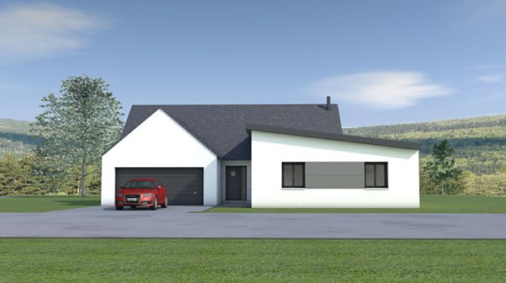 Maison de plain pied 120m²