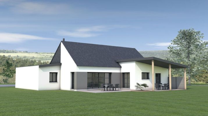 Maison de plain pied 120m²