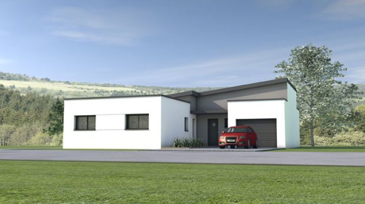 Maison de plain pied 112m²