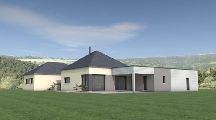 Maison de plain pied 158m²