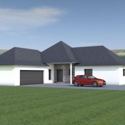 Maison de plain-pied 142m²