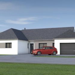 Maison de plain pied 122m²