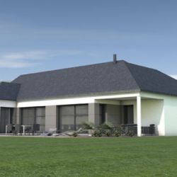 Maison de plain pied 122m²